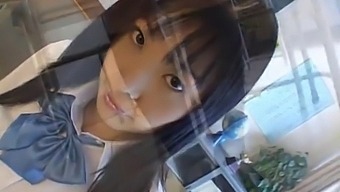 Young Asian Schoolgirl Flaunts Her Big Tits In A Homemade Video