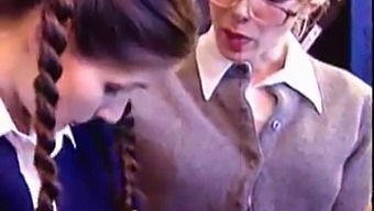 Teacher And Student Engage In Lesbian Sexual Activities