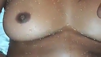 African-American Woman Squirts Excessively And Receives A Climax