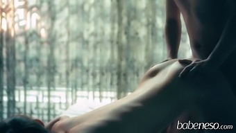 Passionate Lovemaking With A Big Natural Asian Beauty