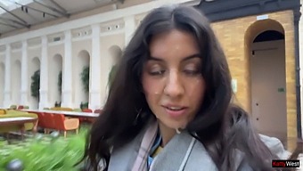 Yearning For You - Take Me And Ejaculate On My Face In This Public Retail Complex! - Walk With A Cumshot